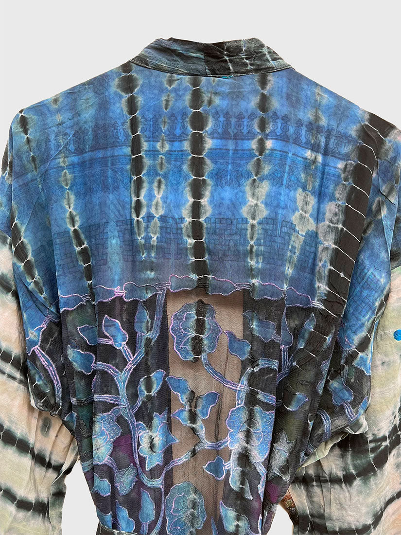 MELODY Upcycled Vintage Silk Kimono