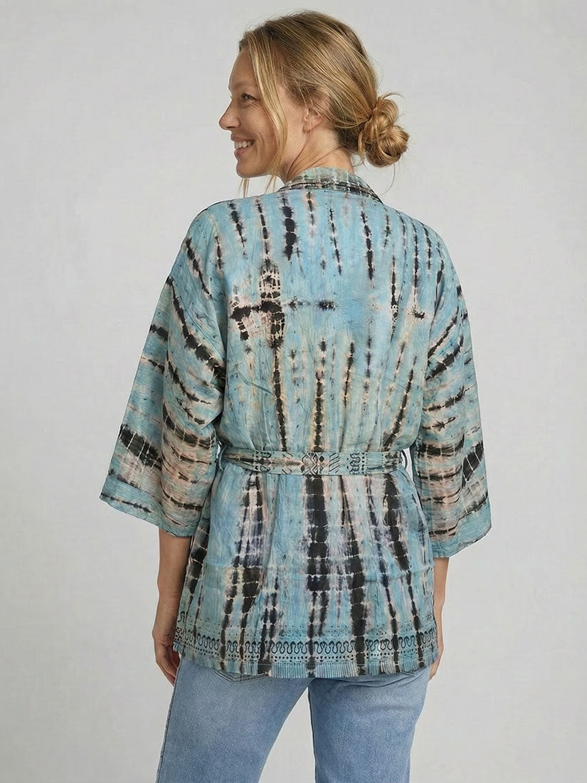 MIRAMAR Vintage Silk Kimono