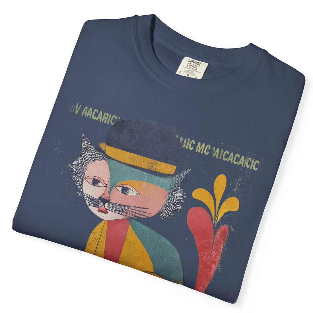 mr.cat retro graphic tee get dressed collective flat