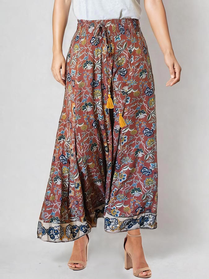 GDCollective nila batik maxi skirt