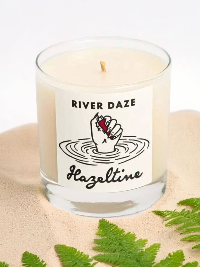 river daze scented candle from hazeltine scent company