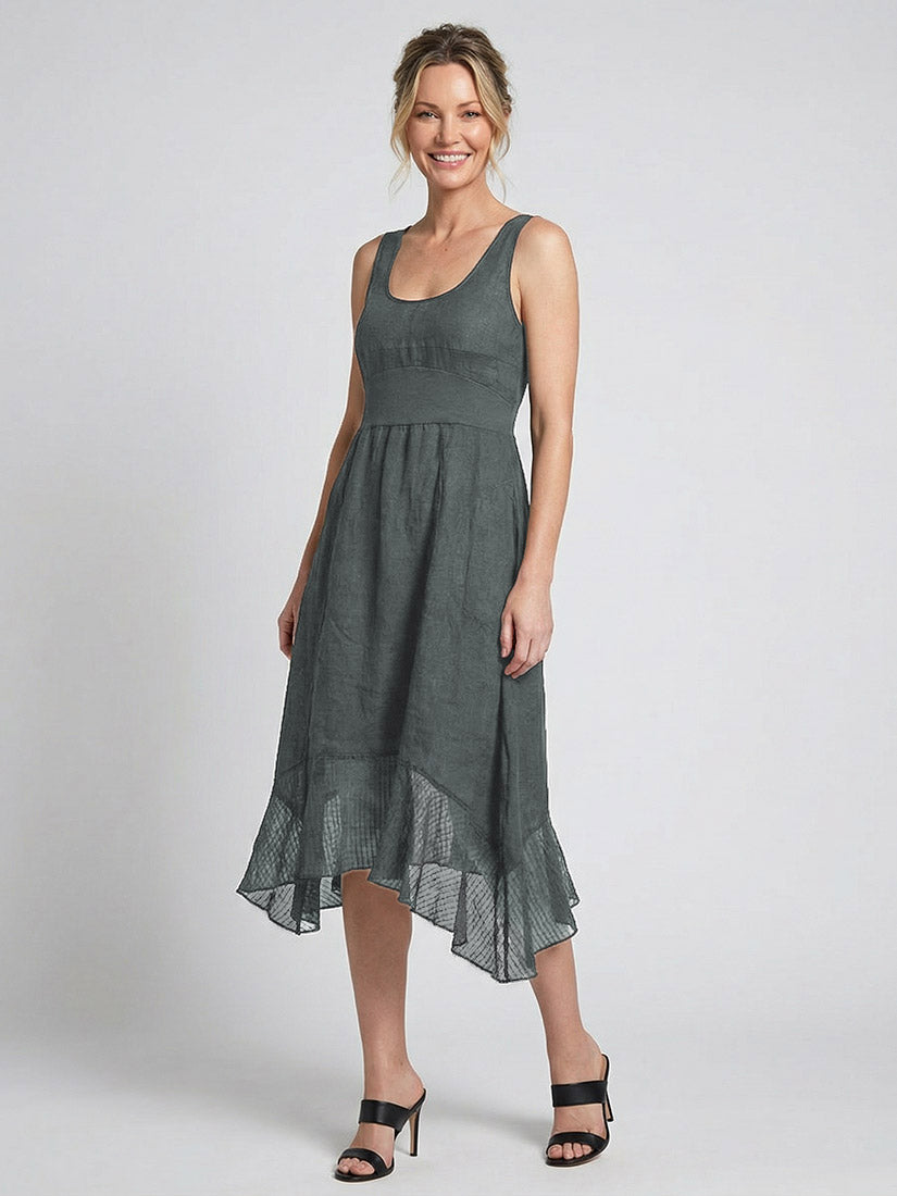 Inizio LYRIC Magic Sleeveless Linen Dress