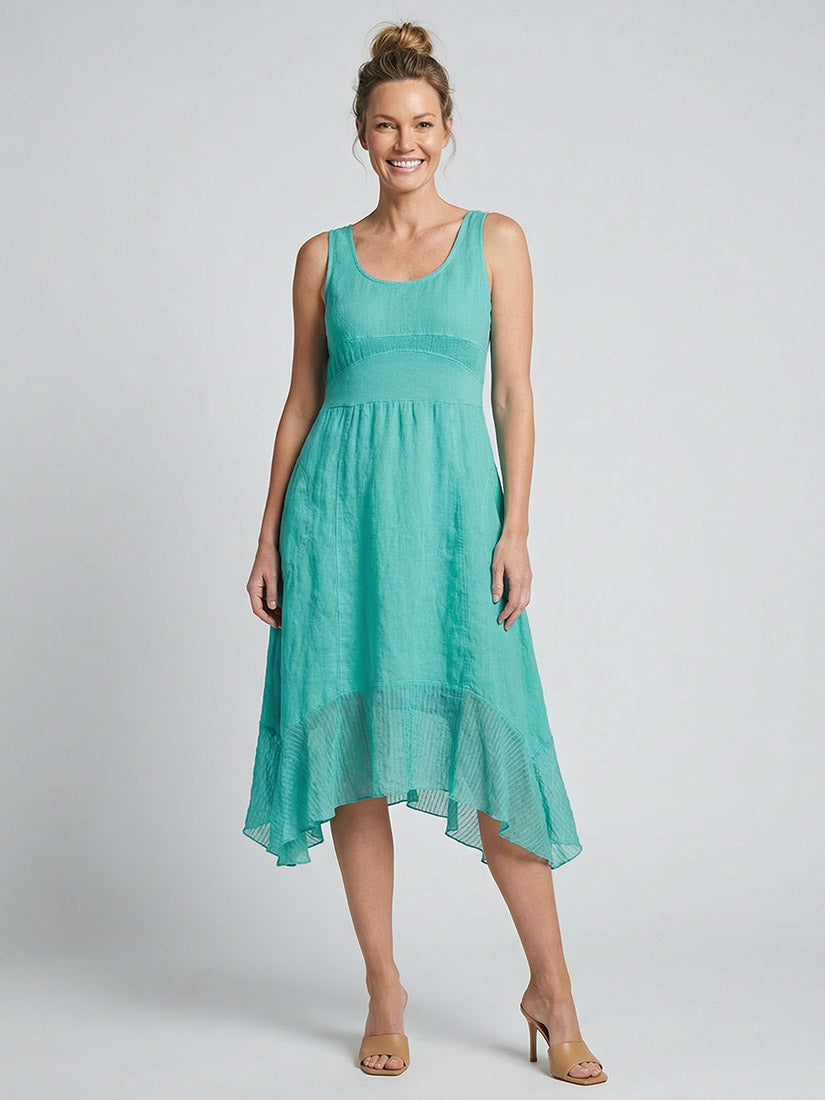 Inizio LYRIC Magic Sleeveless Linen Dress
