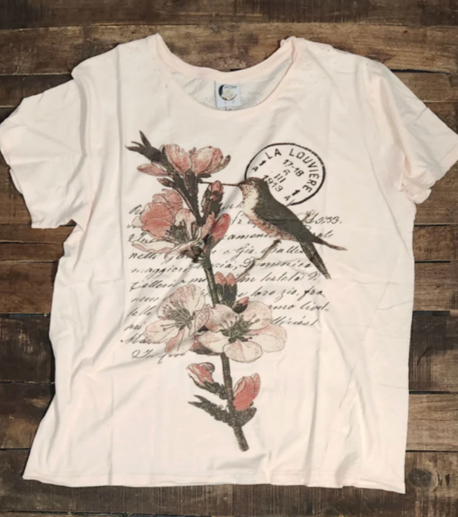 jaded gypsy afternoon break moon dance tee flat