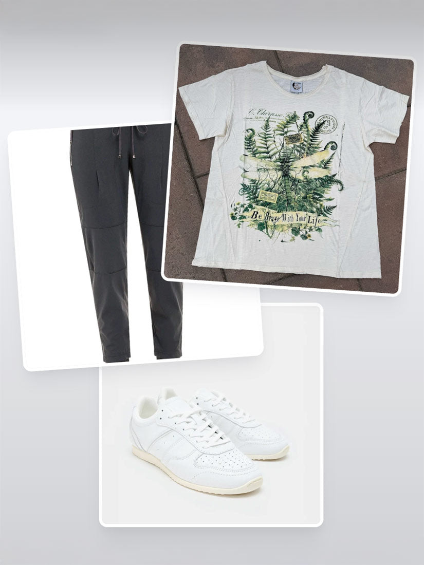 BRAVE FLIGHT Moon Dance Graphic Tee