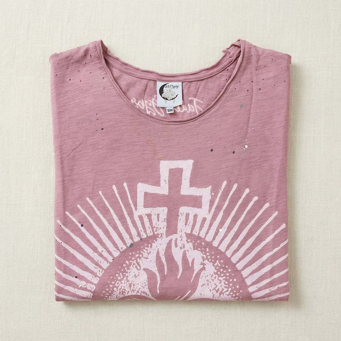 cherished heart moon dance tee from jaded gypsy flat