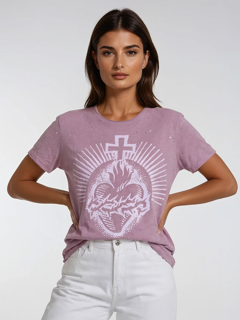 CHERISHED HEART Moon Dance Graphic Tee