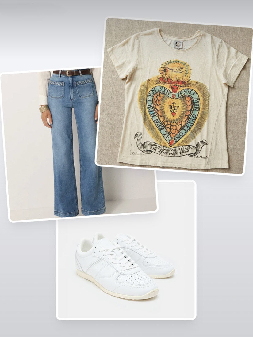 DIVINE HEART Moon Dance Graphic Tee