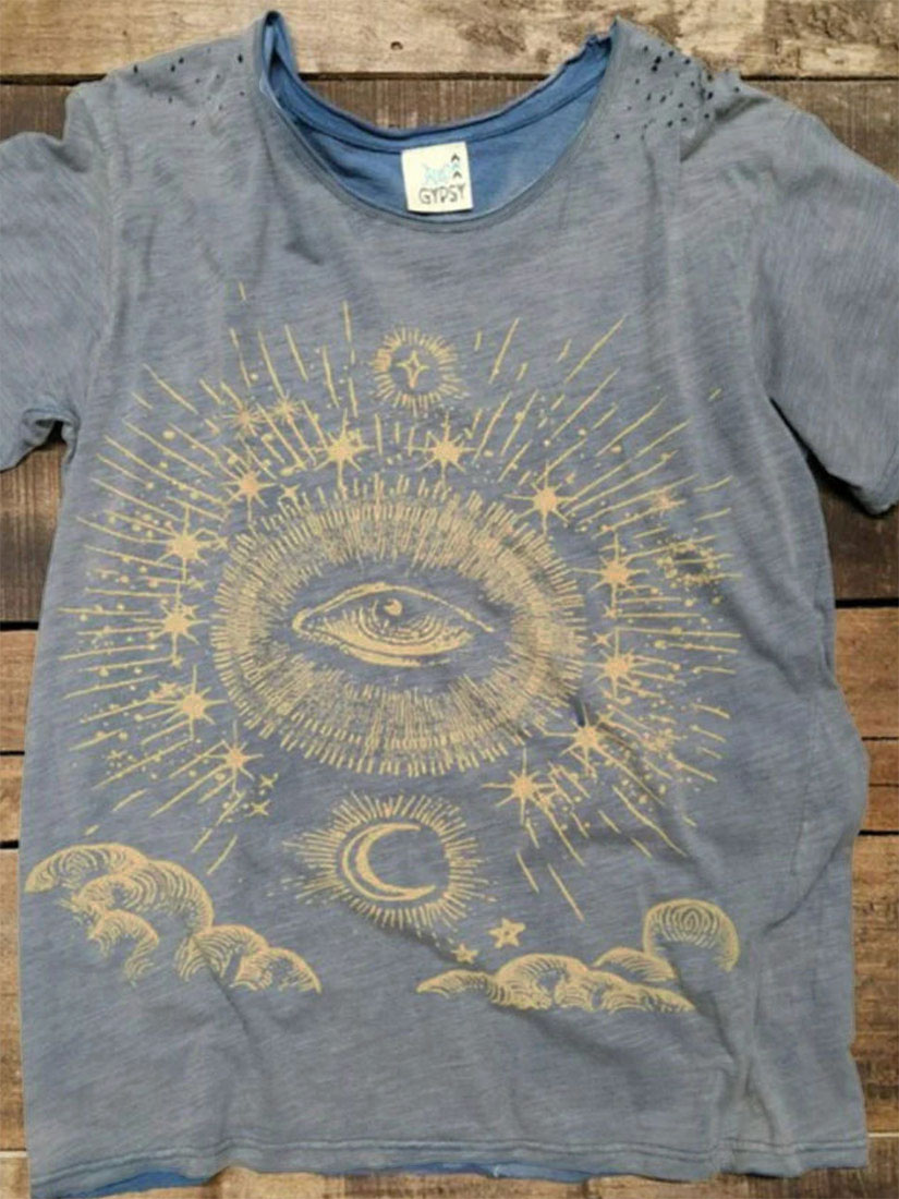 EVIL EYE Moon Dance Graphic Tee