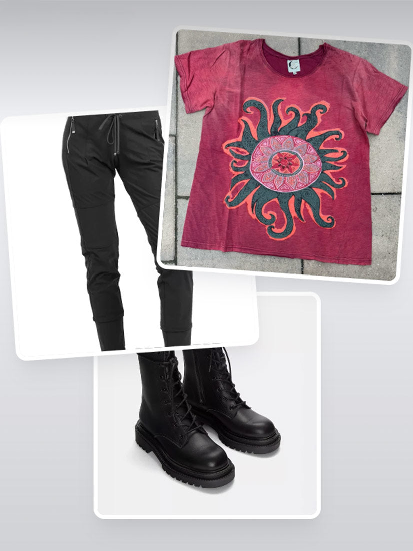 moon dance tattered tee look jaded gypsy