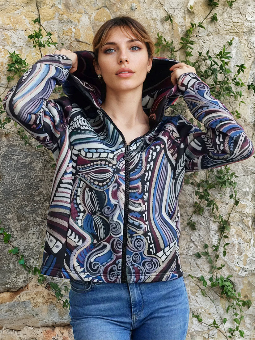 Goddess Of Healing Scuba Hoodie