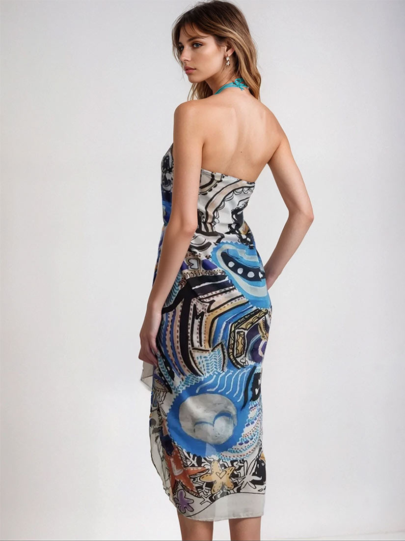 GODDESS Of Protection Print Scarf