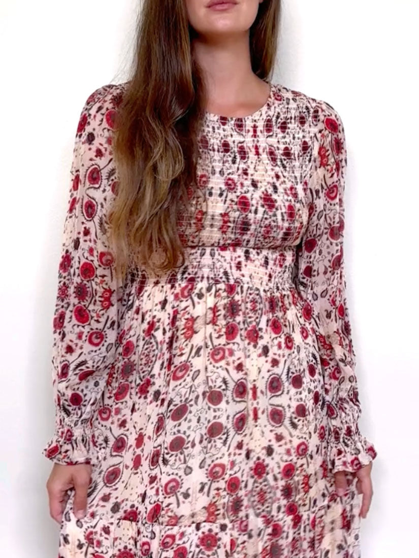 LOLITA Maxi Dress Coquillage Print