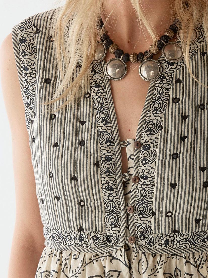 Maison Hotel EUGENIE Maxi Dress Jasmine Print