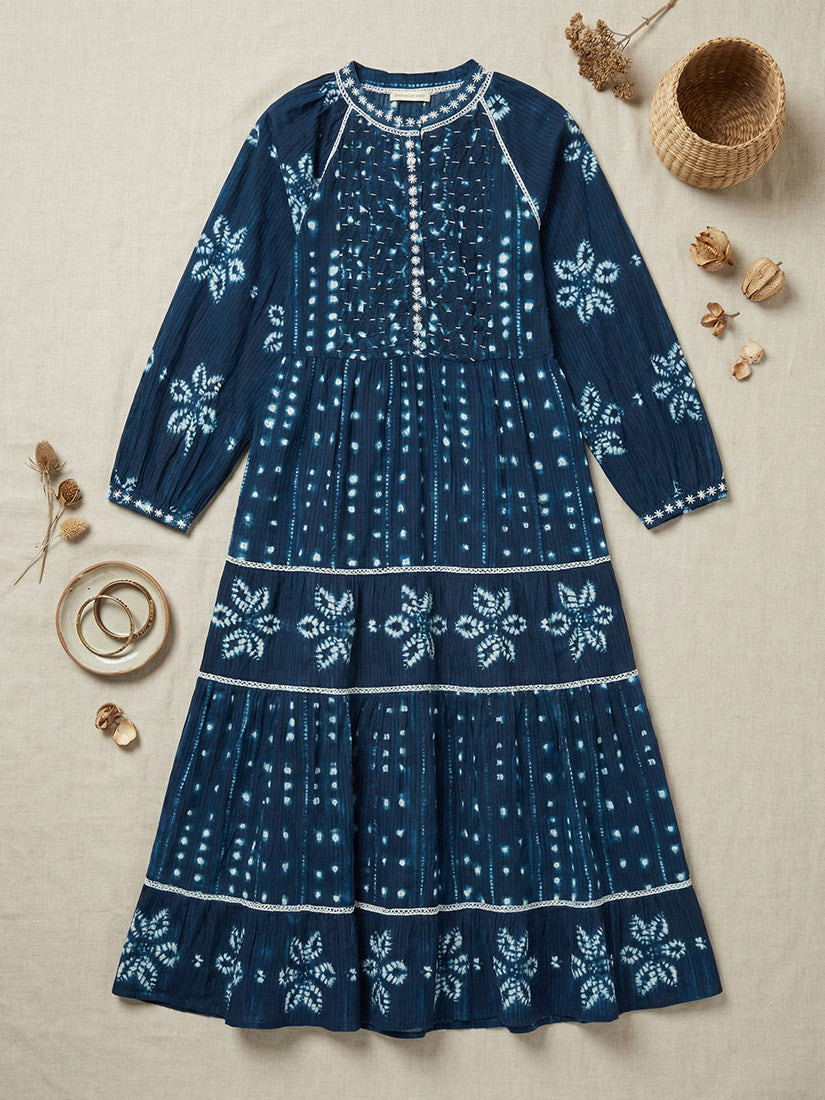 KUMO Shibori Dreams Maxi Dress | Maison Hotel