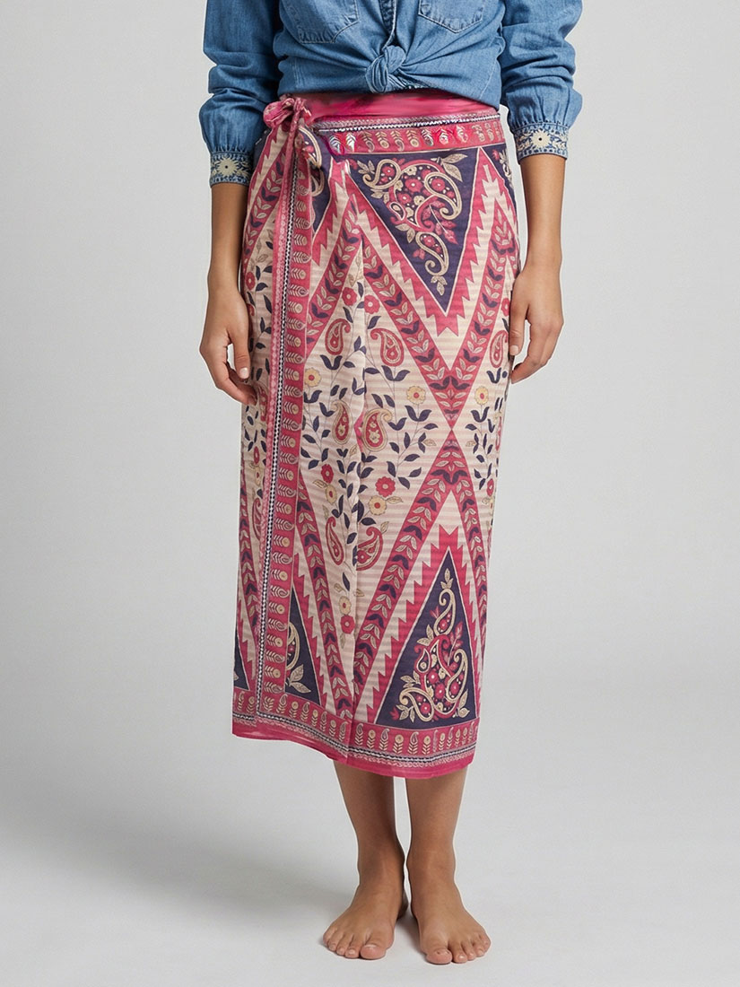 samba print pareo scarf maison hotel