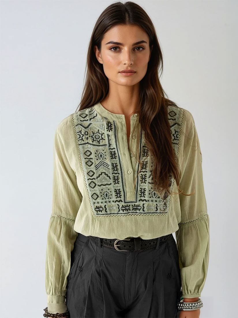 shanti blouse al green by maison hotel