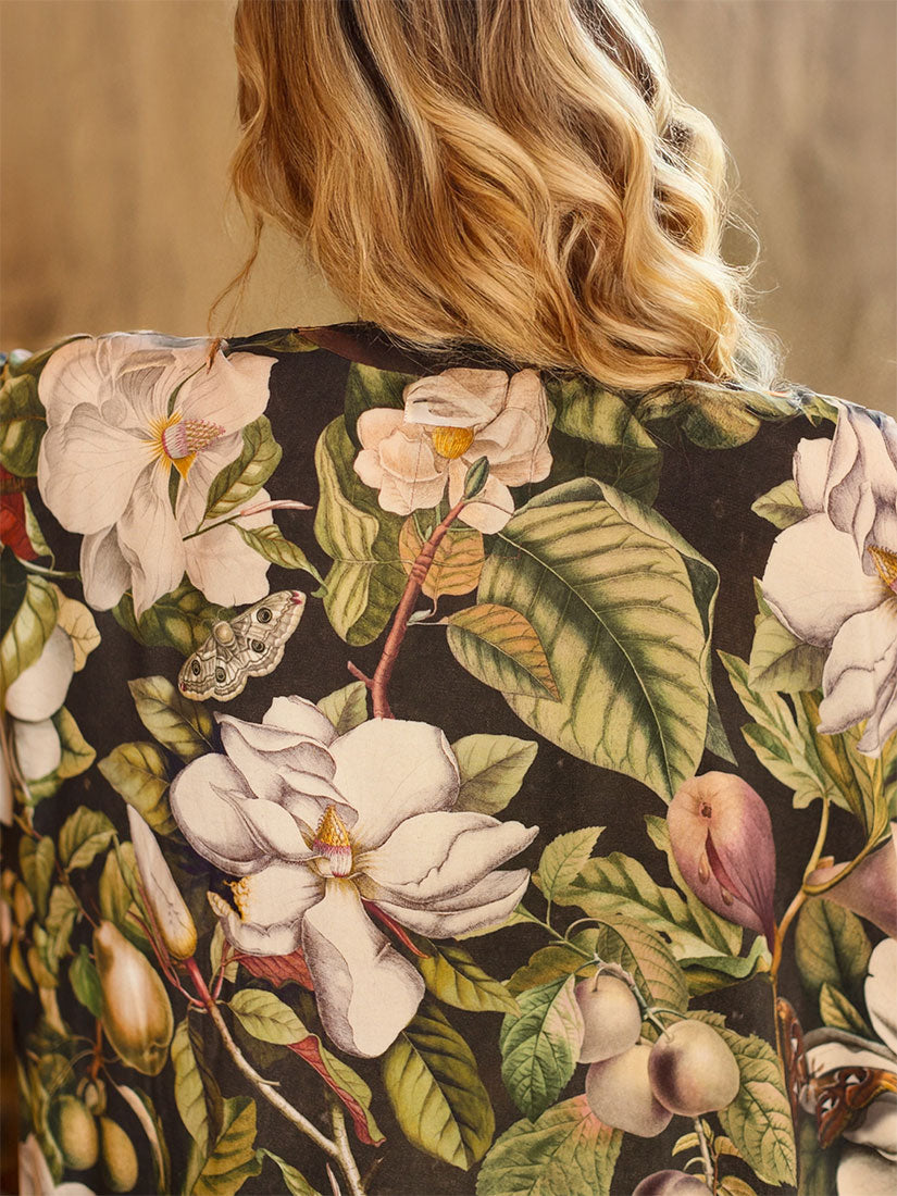 FLEUR DE LUNE Opera Duster Kimono