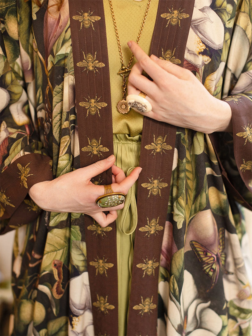 FLEUR DE LUNE Opera Duster Kimono