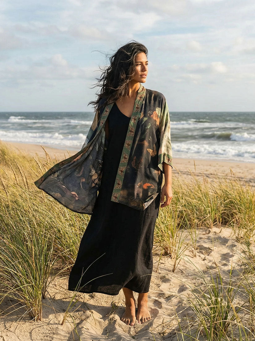 market of stars heartwork matinée kimono at the beach lifestyle