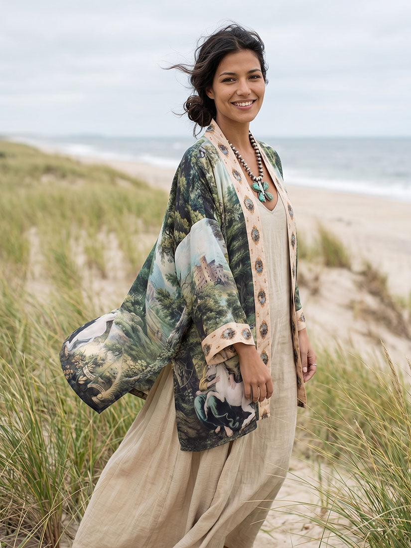 THE MYTH MAKER Matinée Length Duster