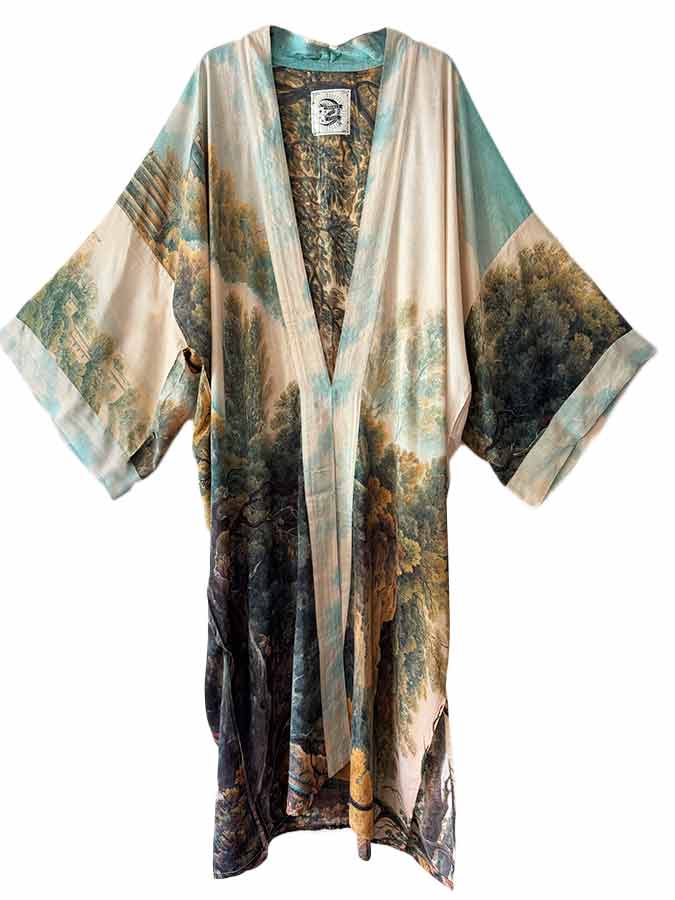 market of stars bamboo kimono awakening print