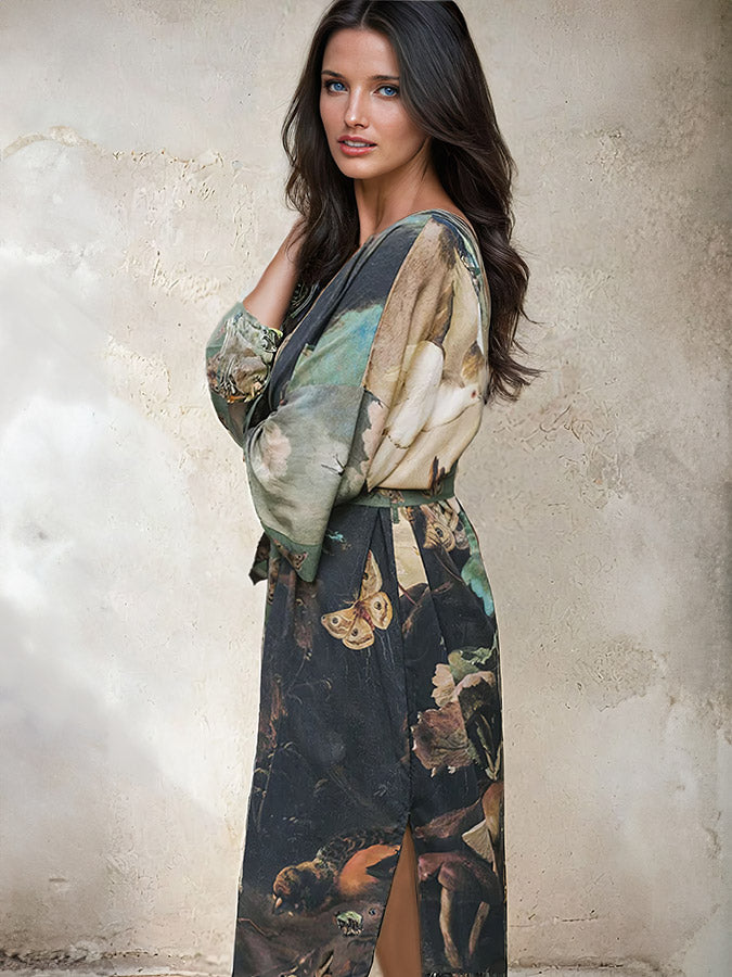market of stars heartwork artisan bamboo kimono duster