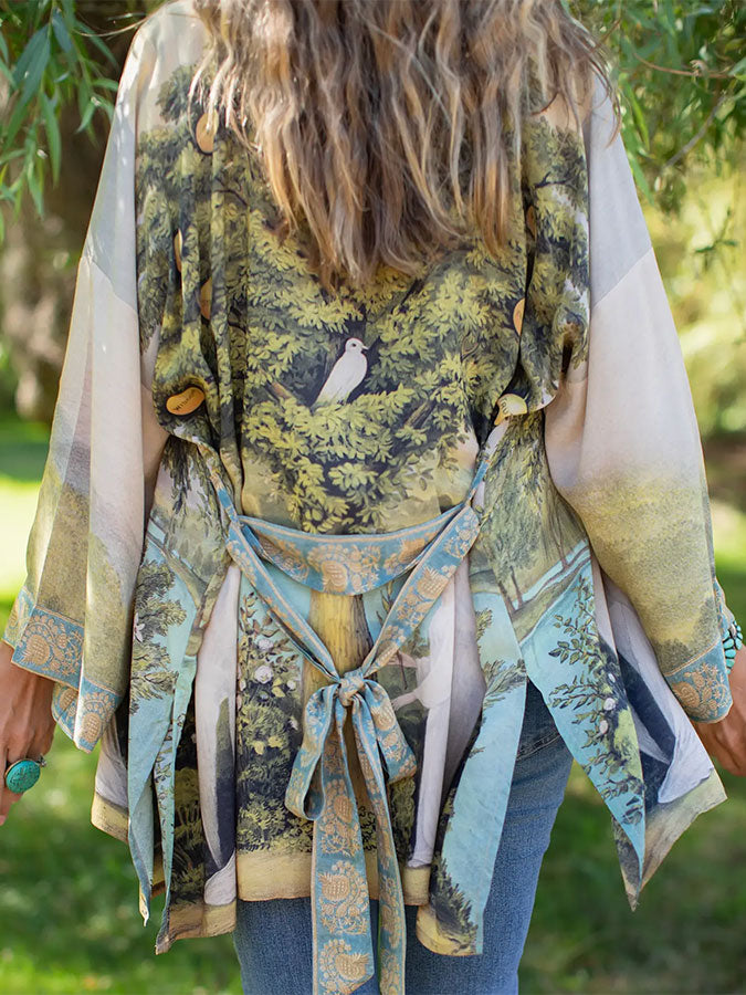 TREE of LIFE Bamboo Matinée Kimono