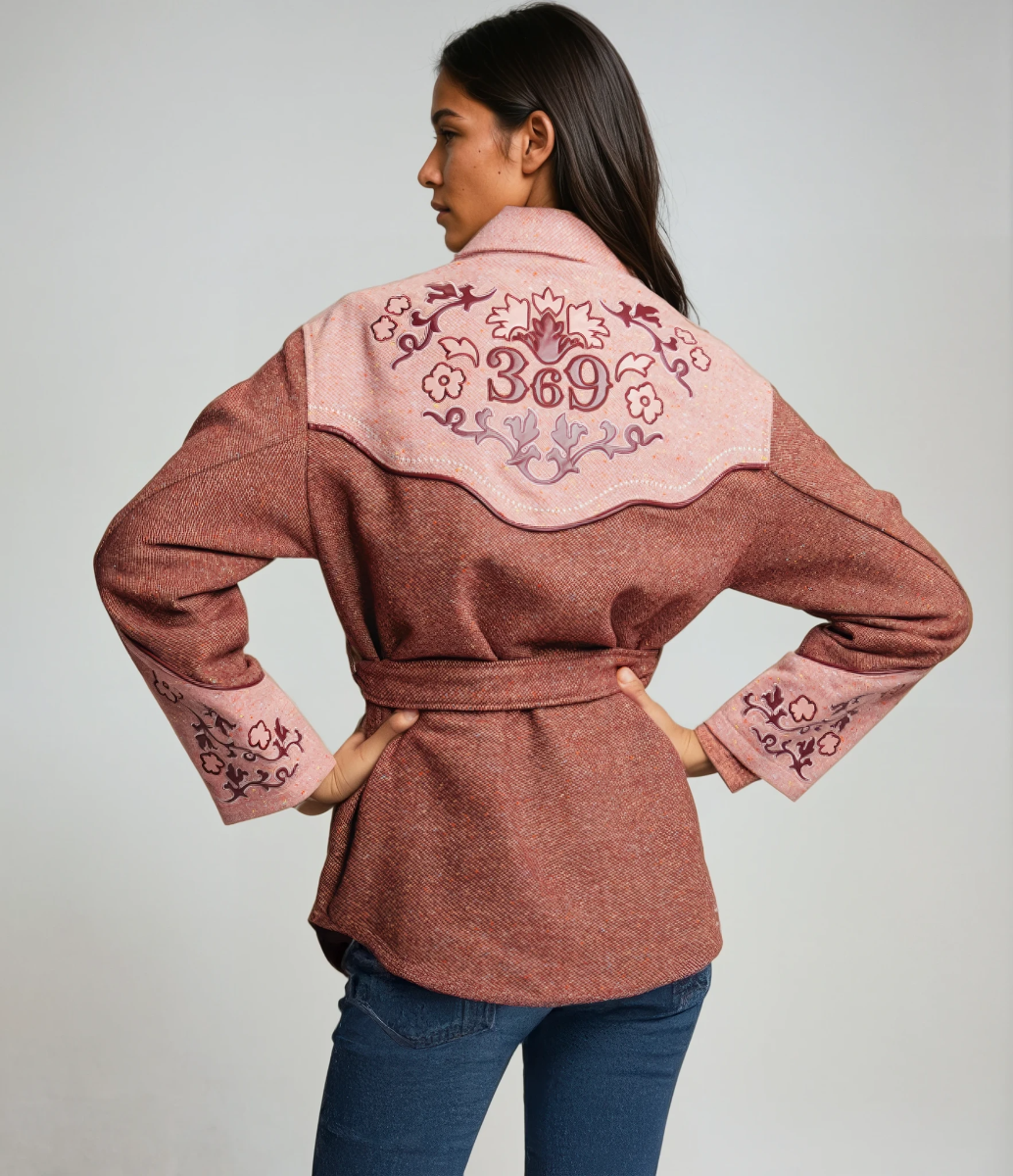 KIARA Tweed Belted Jacket 2 Colors!