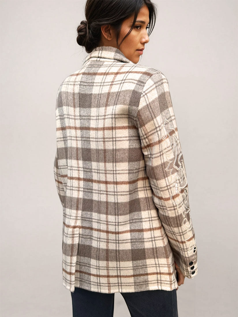 KINSLEY Embroidered Wool Jacket 2 Colors!