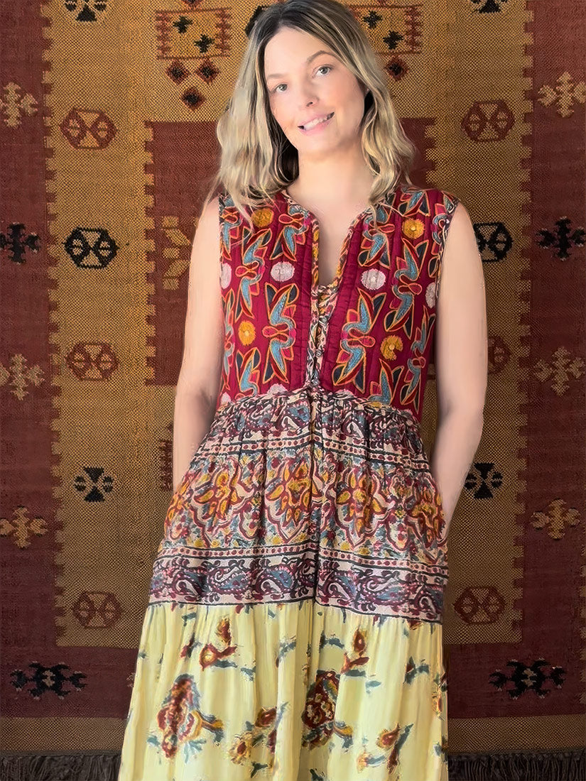 Maison Hotel EUGENIE Maxi Dress Mullumbimby