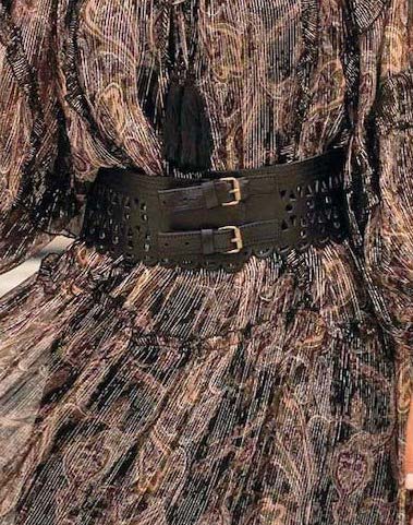 Miss June JOAN Leather Belt