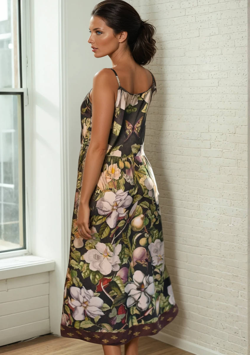 FLEUR DE LUNE Bohéme Slip Dress
