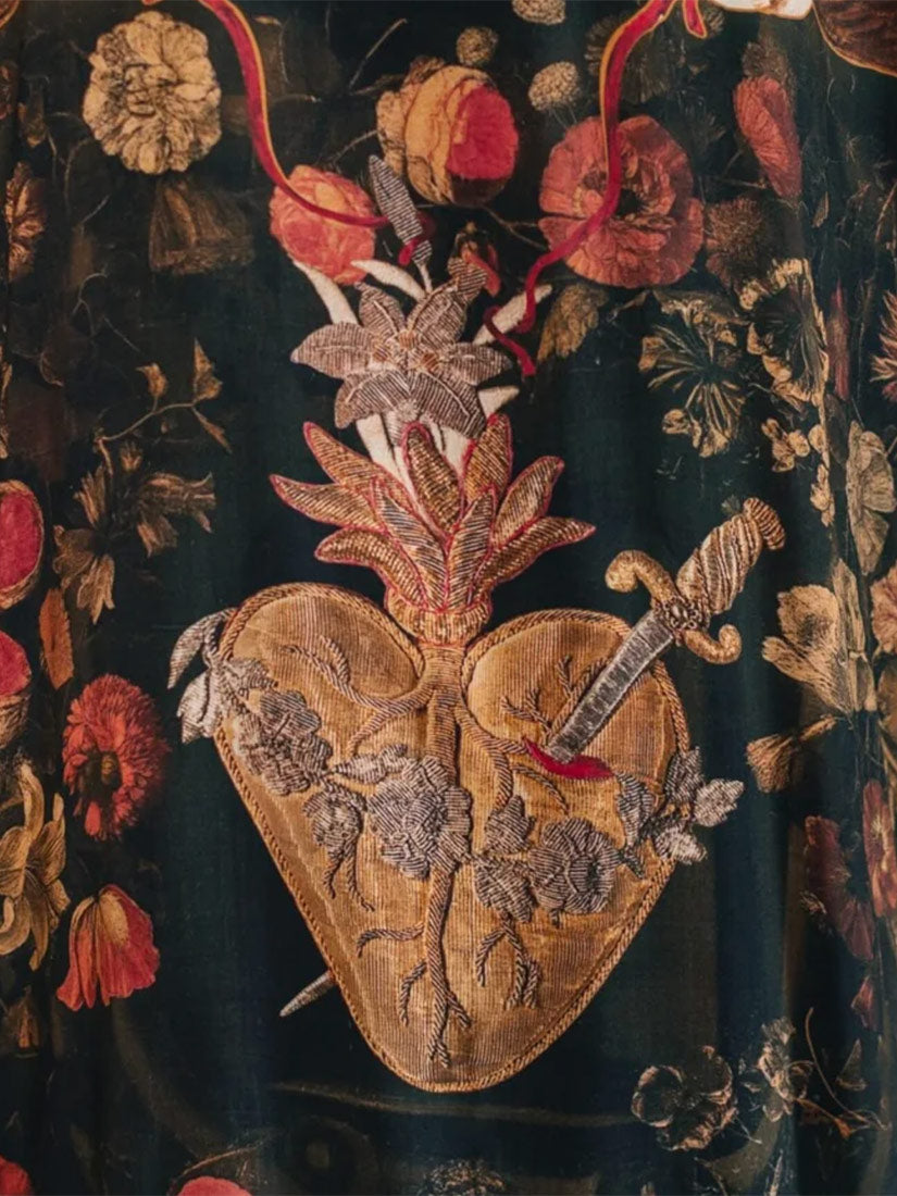 HEART OF GOLD Opera Duster Kimono