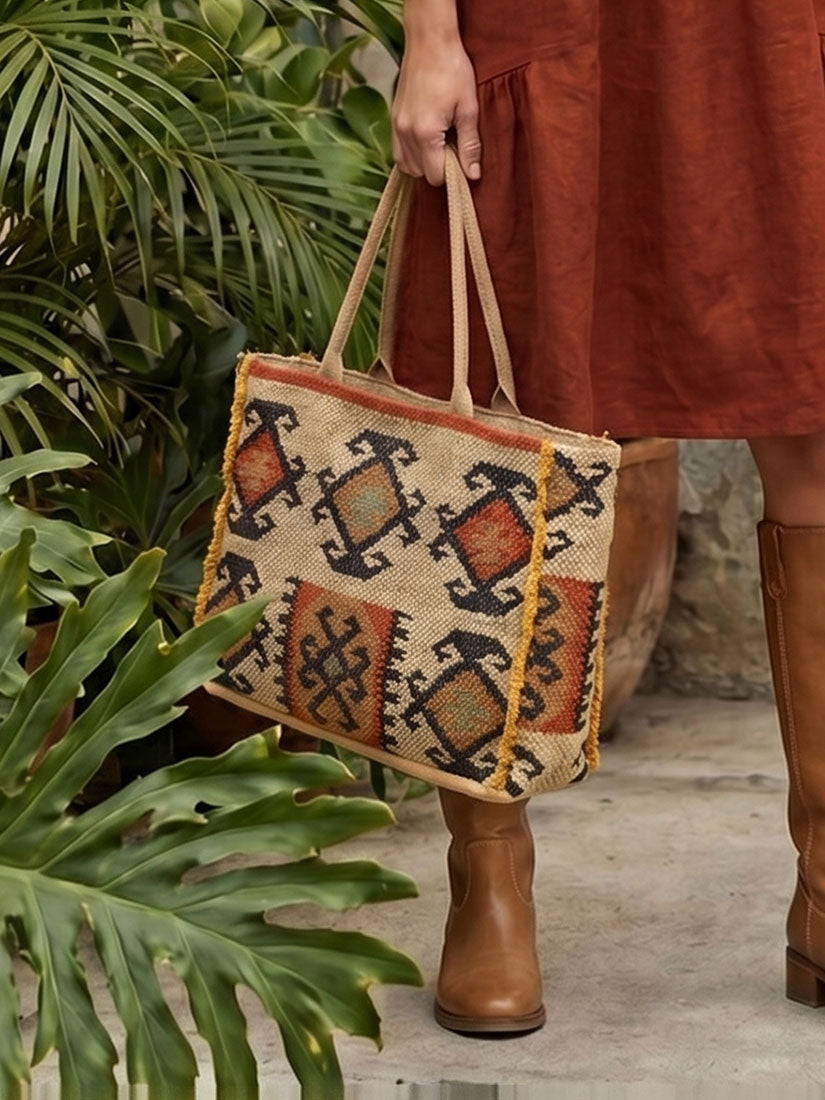 DESERT LOOM Weekender Sunbaked Aureate
