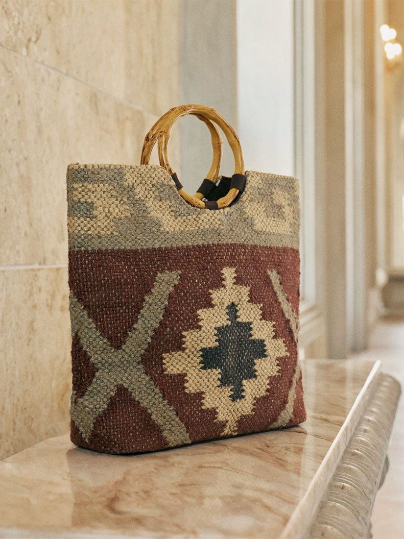 DESERT LOOM Tote Harvest Clay