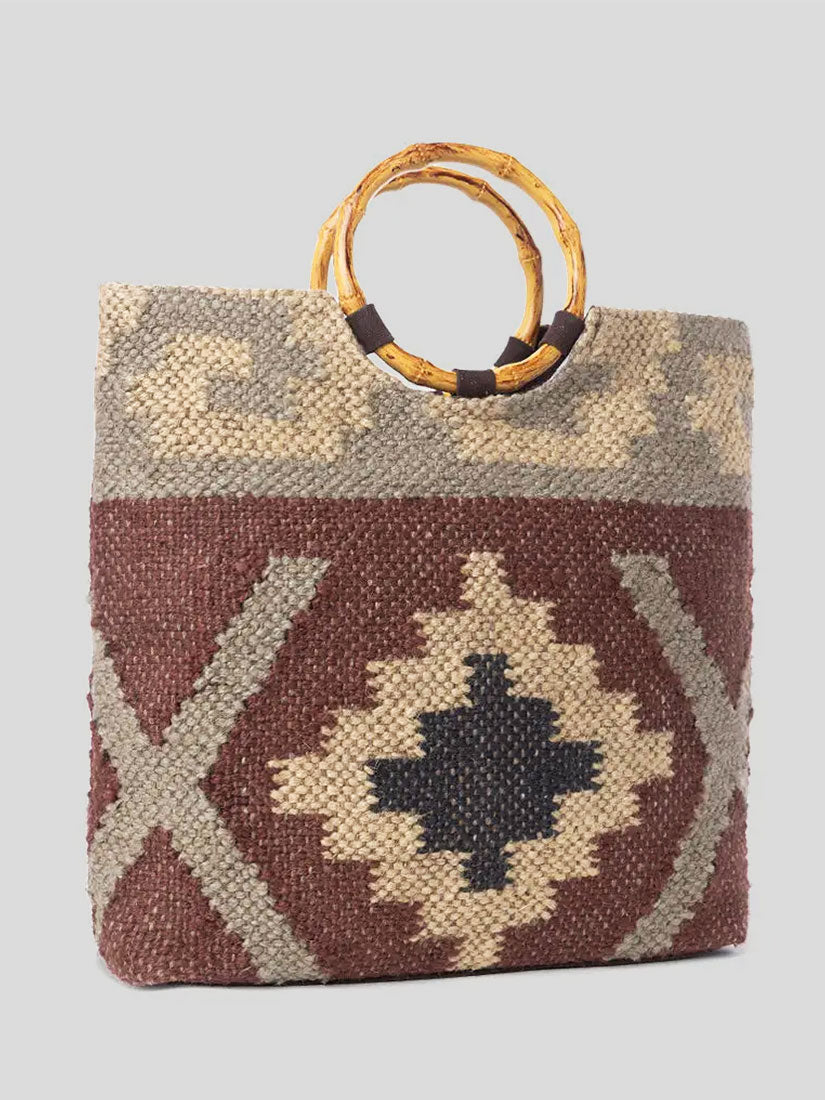 DESERT LOOM Tote Harvest Clay