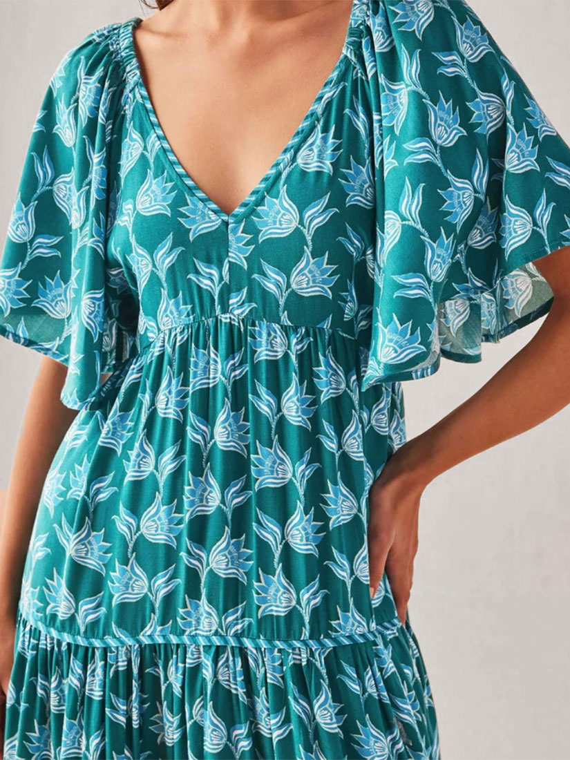 HOLLIS Maxi Dress Thea Cornflower