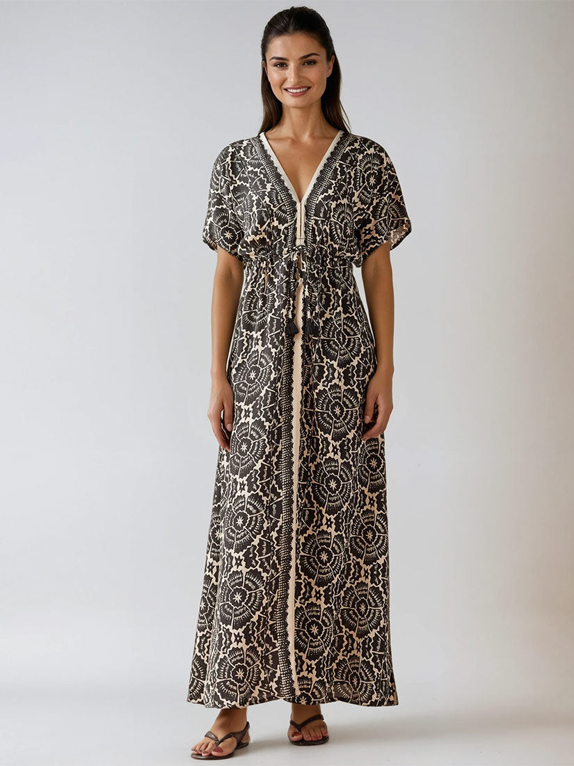 PIA Caftan Carmen Graphite | Omika