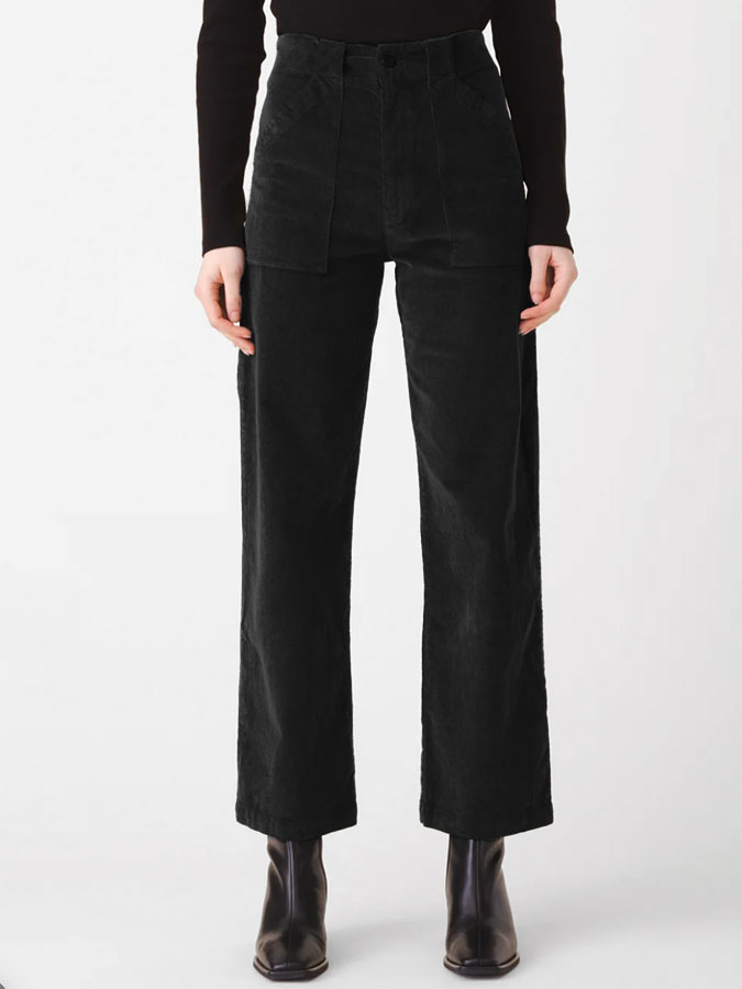 prairie underground carpenter cord pant in black