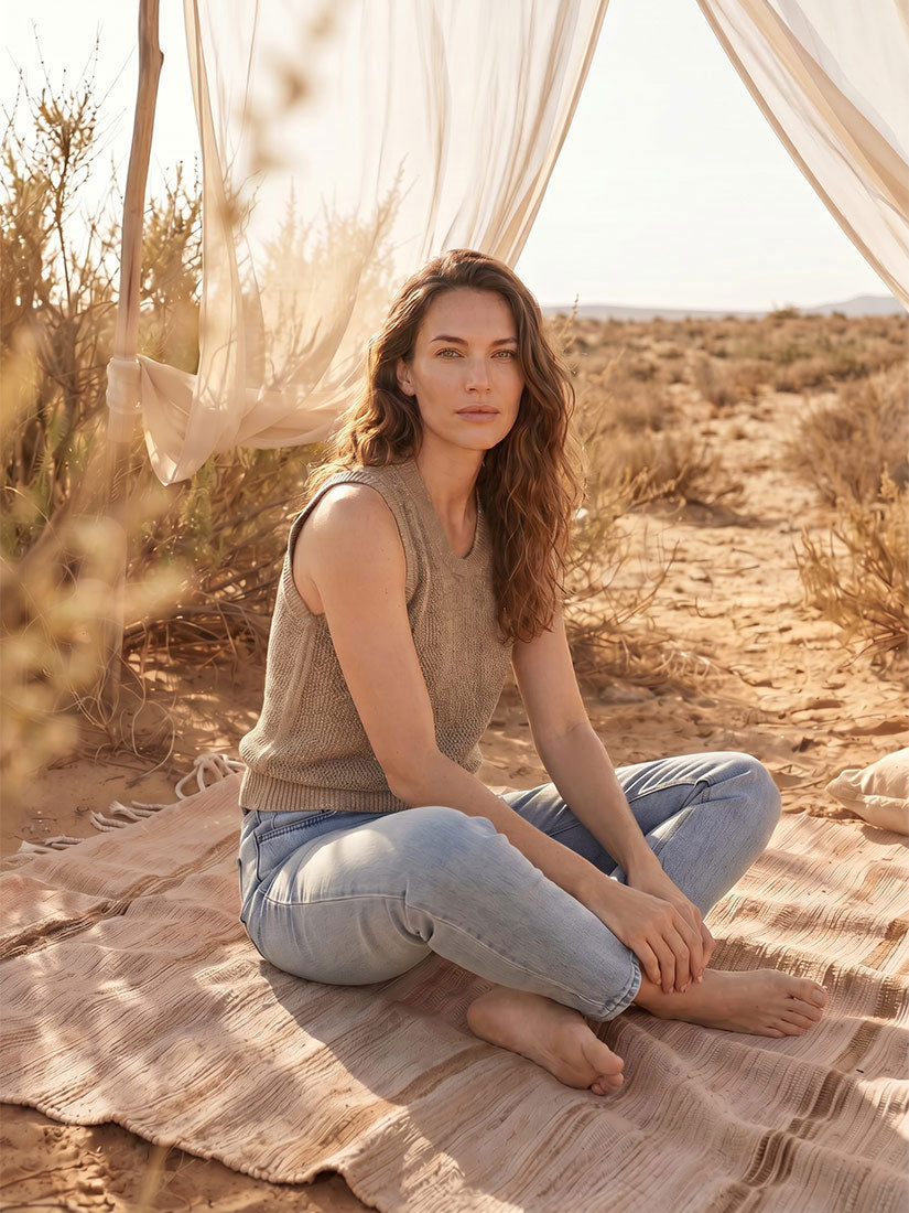 summum tally knit top lifestyle