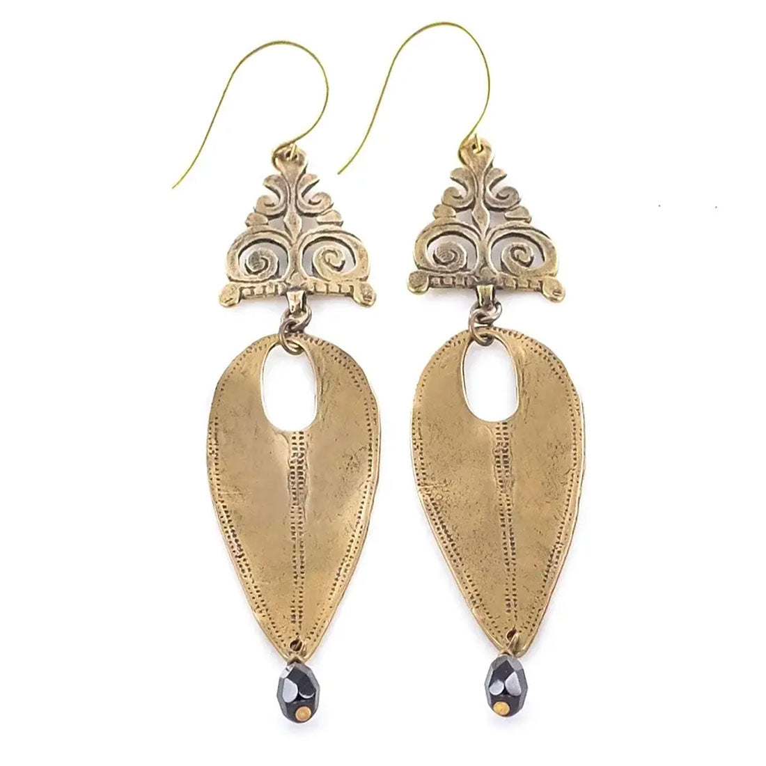 casablanca earrings by tara gasparian