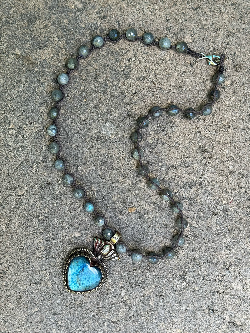 Celestial Heart Pendant Necklace