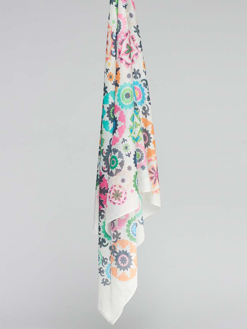 vilagallo suzani scarf
