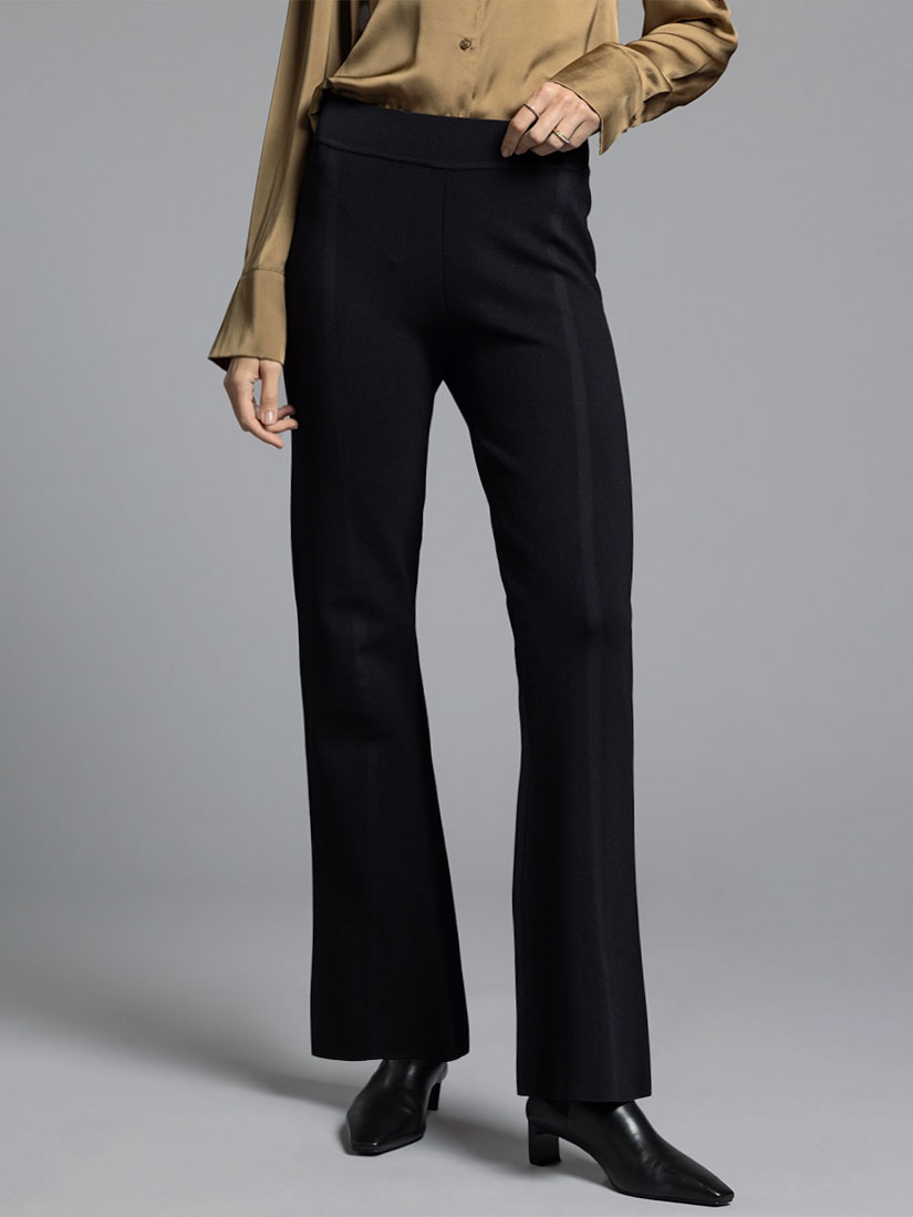 sasha stretch flare pant black from weekend LA