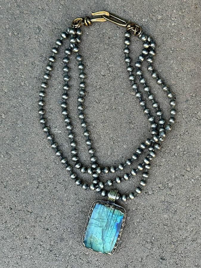 SEZANA Labradorite Pendant Necklace