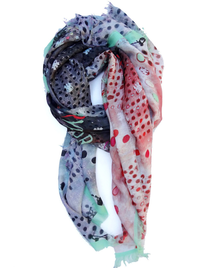 Henry Christ GRAFFITI scarf 2 Colors
