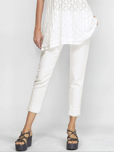 Beate Heymann KOTA Off White Ankle Length Jogger 