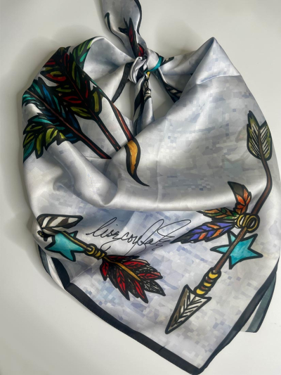 FOLLOW YOUR ARROW Scarf