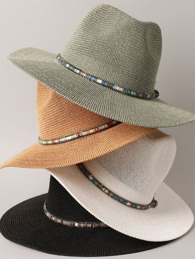 GDCollective LEXI Woven Panama Hat 